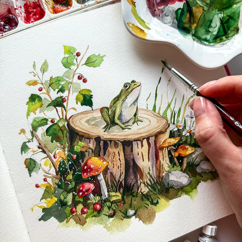 Acquerello: il coraggio della trasparenza